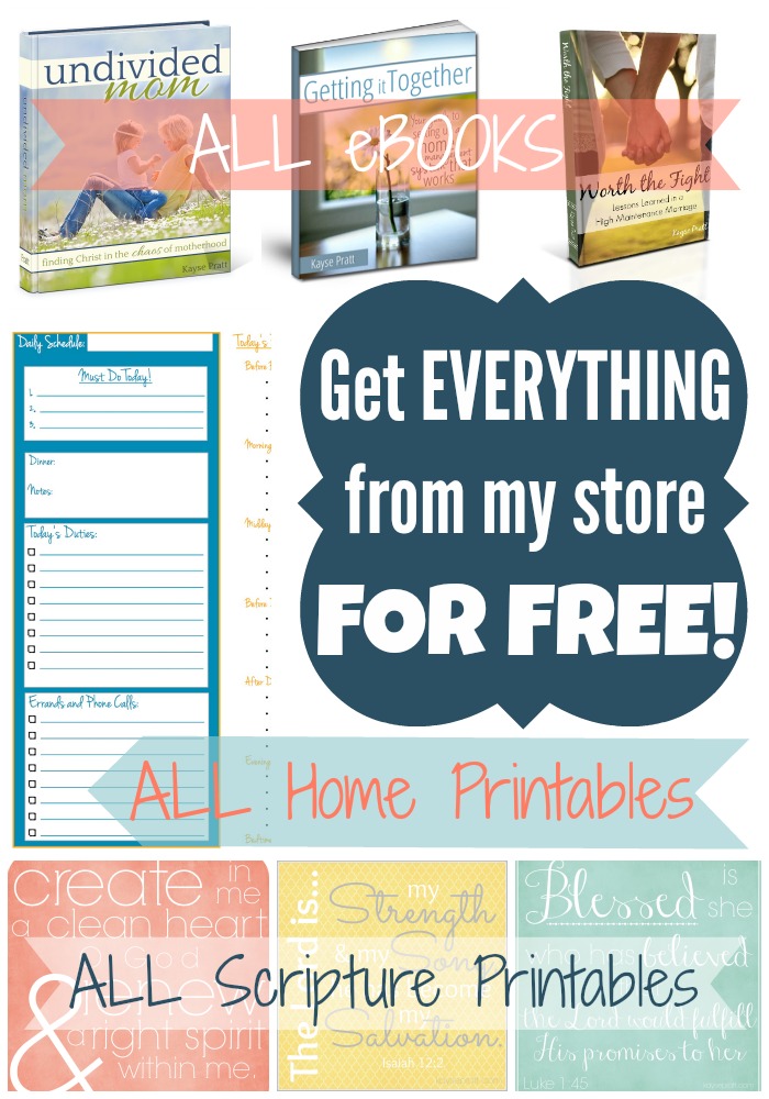 Get EVERYTHING For Free from KaysePratt.com!