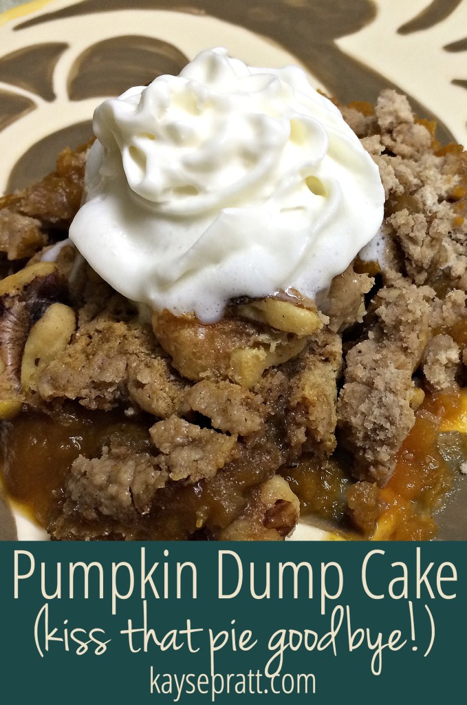 Pumpkin Dump Cake  - KaysePratt.com