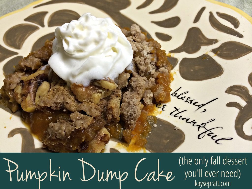 Pumpkin Dump Cake - KaysePratt.com