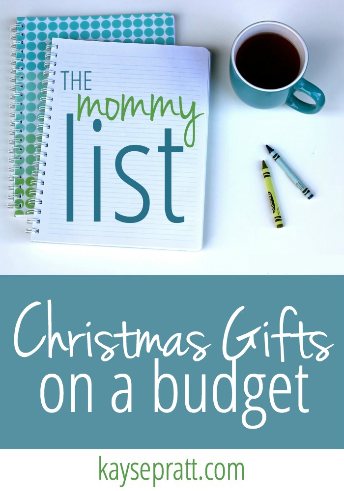 Christmas Gifts On A Budget | The Mommy List, Week 3