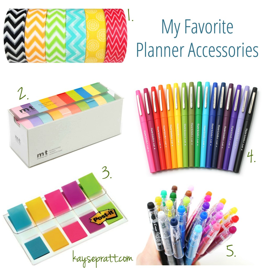 The BEST Planner Accessories Round-Up! - Anchored Women