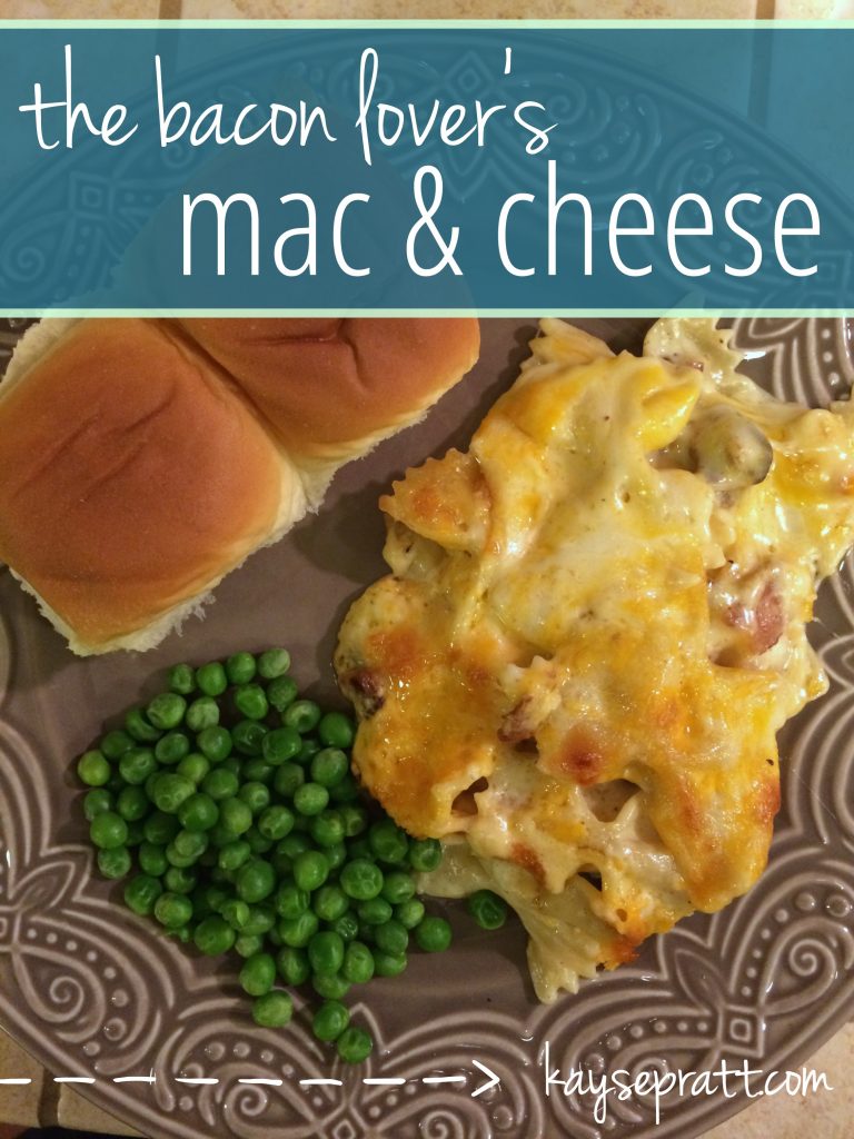 Mac & Cheese for Bacon Lovers