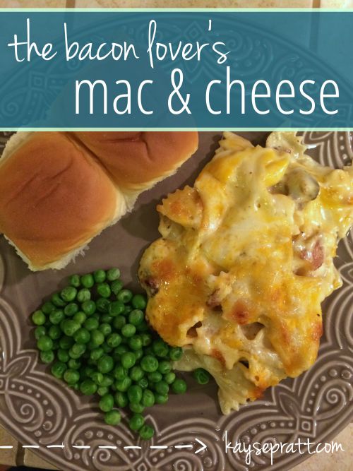 Mac & Cheese For Bacon Lovers