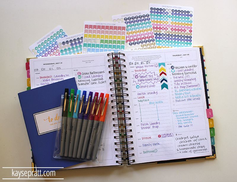 How I Use My Simplified Planner to Control ALL THE CRAZY!