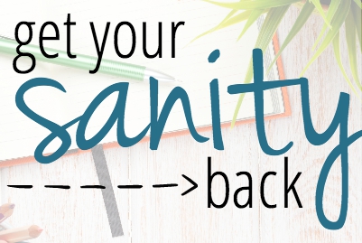 Get Your Sanity Back :: How Setting Up Simple Systems In Your Home Can Change Everything
