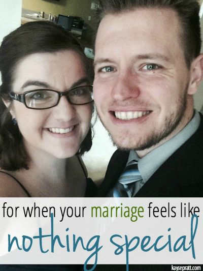 When Marriage Feels Like Nothing Special - KaysePratt.com
