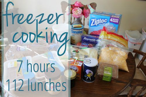 Freezer Cooking: 7 Hours, 112 Meals!!