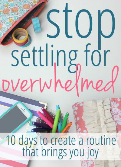 Stop Settling For Overwhelmed - KaysePratt.com 400