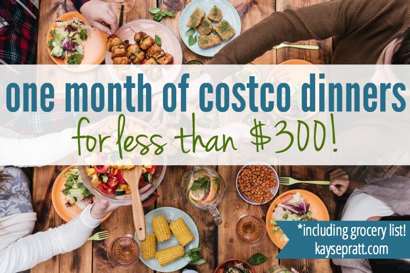One Month Of Costco Dinners - KaysePratt.com