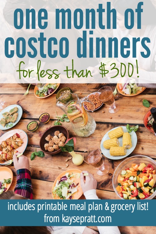 One Month of Costco Dinners - KaysePratt.com