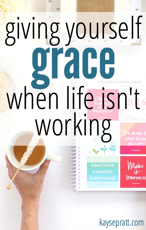 Giving Yourself Grace - KaysePratt.com