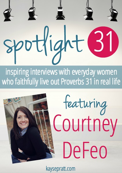 Spotlight 31 with Courtney DeFeo - KaysePratt.com