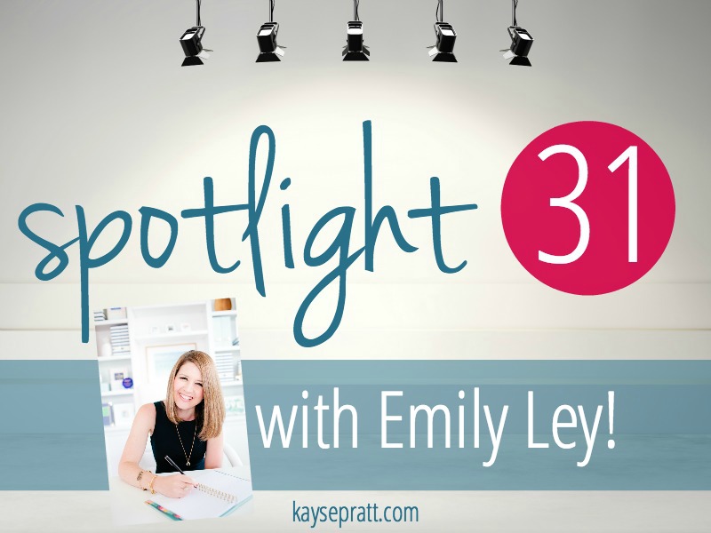 An Interview with Emily Ley - KaysePratt.com