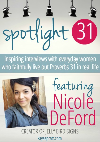 An Interview with Nicole DeFord - KaysePratt.com