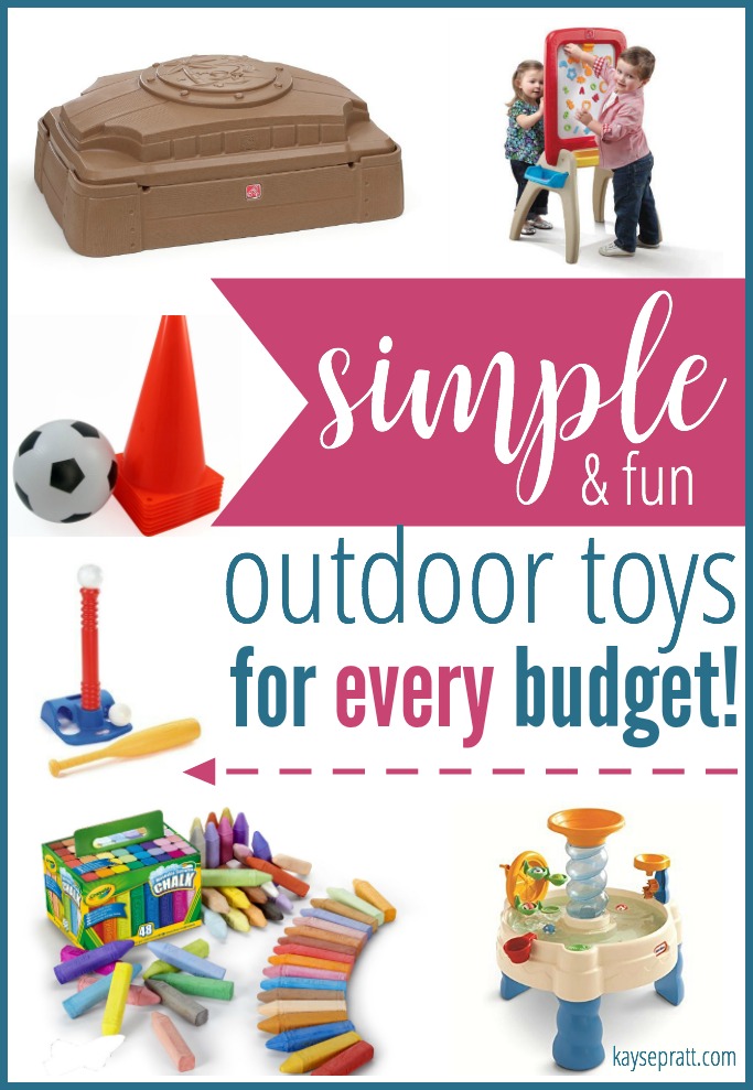 Simple & Fun Outdoor Toys for Every Budget - KaysePratt.com