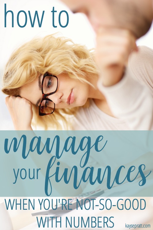 How to manage your finances when you're not-so-good with numbers - KaysePratt.com