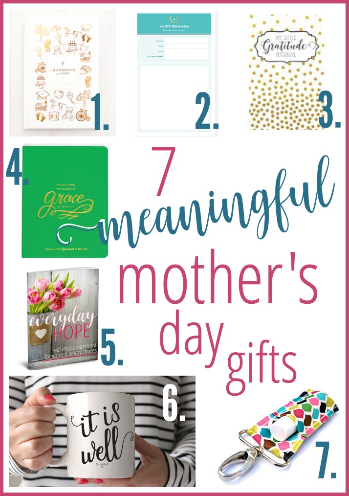 meaningful mothers day gifts