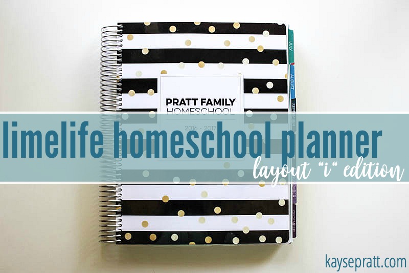 LimeLife Homeschool Planner - KaysePratt.com