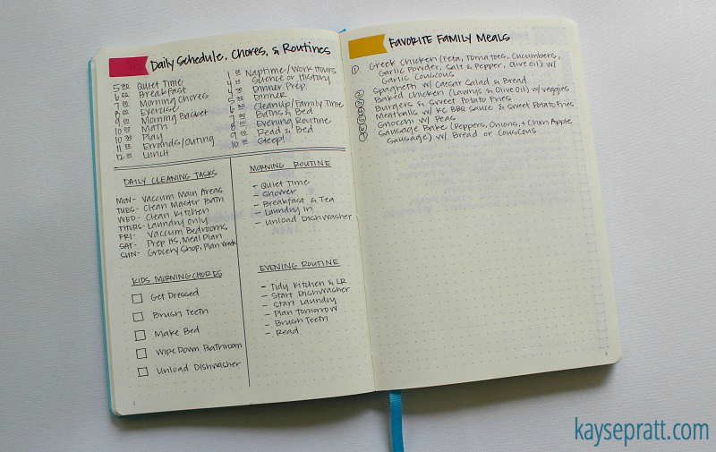 How To Use A Bullet Journal With Your Simplified Planner To Create The 