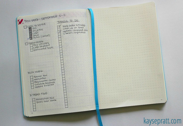 How to Use A Bullet Journal With Your Simplified Planner To Create The ...