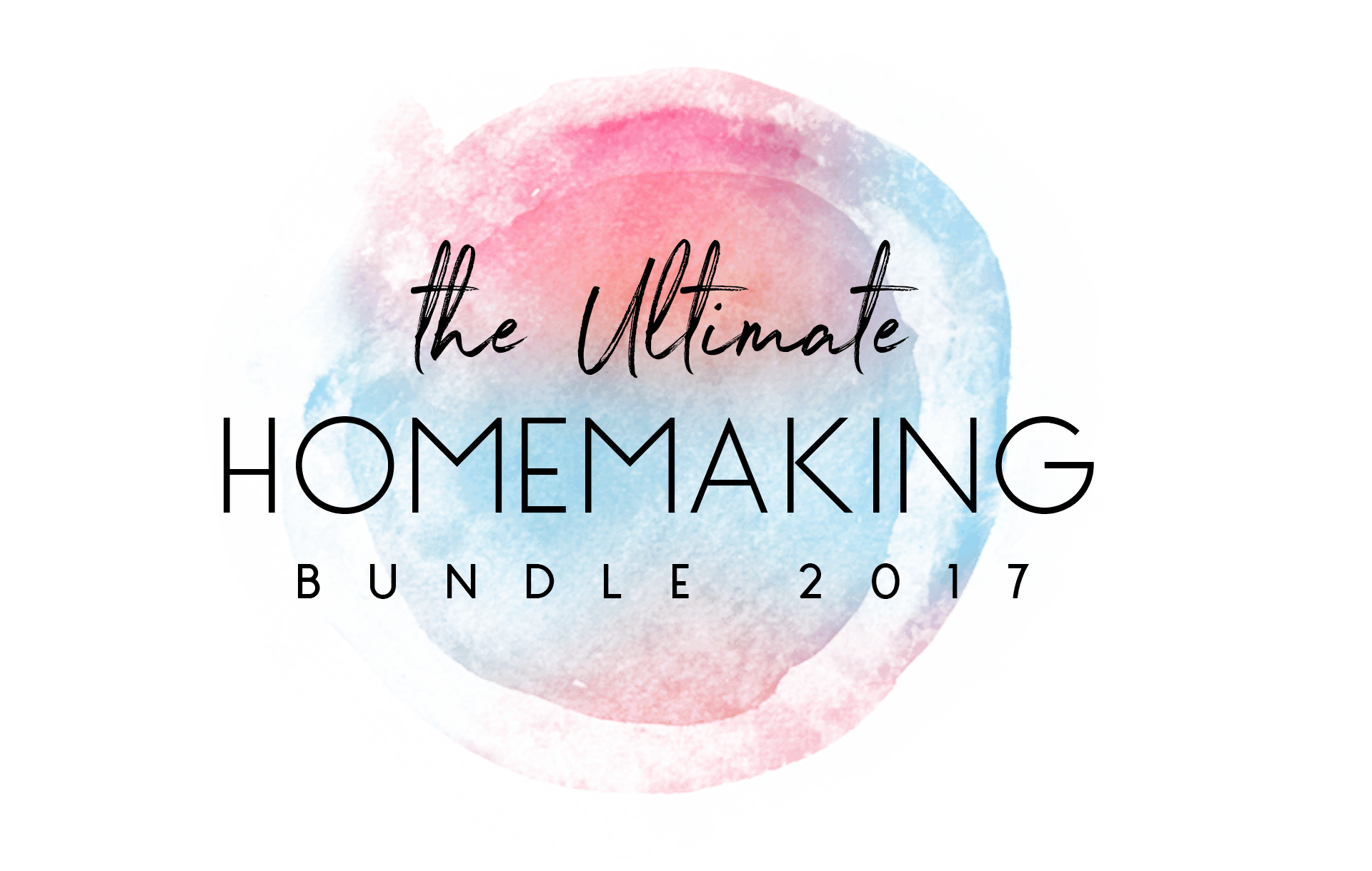 It’s our favorite resource of the year!! The Ultimate Homemaking Bundle is HERE!