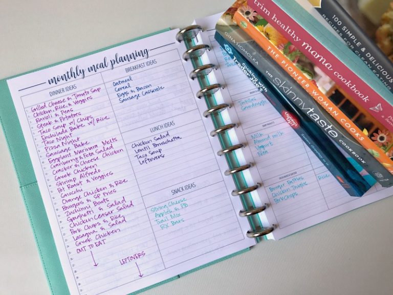 You can meal plan for your entire week in under 5 minutes! Here’s how.