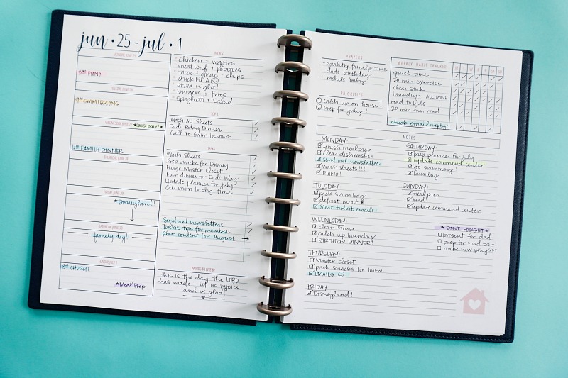 How to Put Your Favorite Recipes in Your Bullet Journal ⋆ The Petite Planner