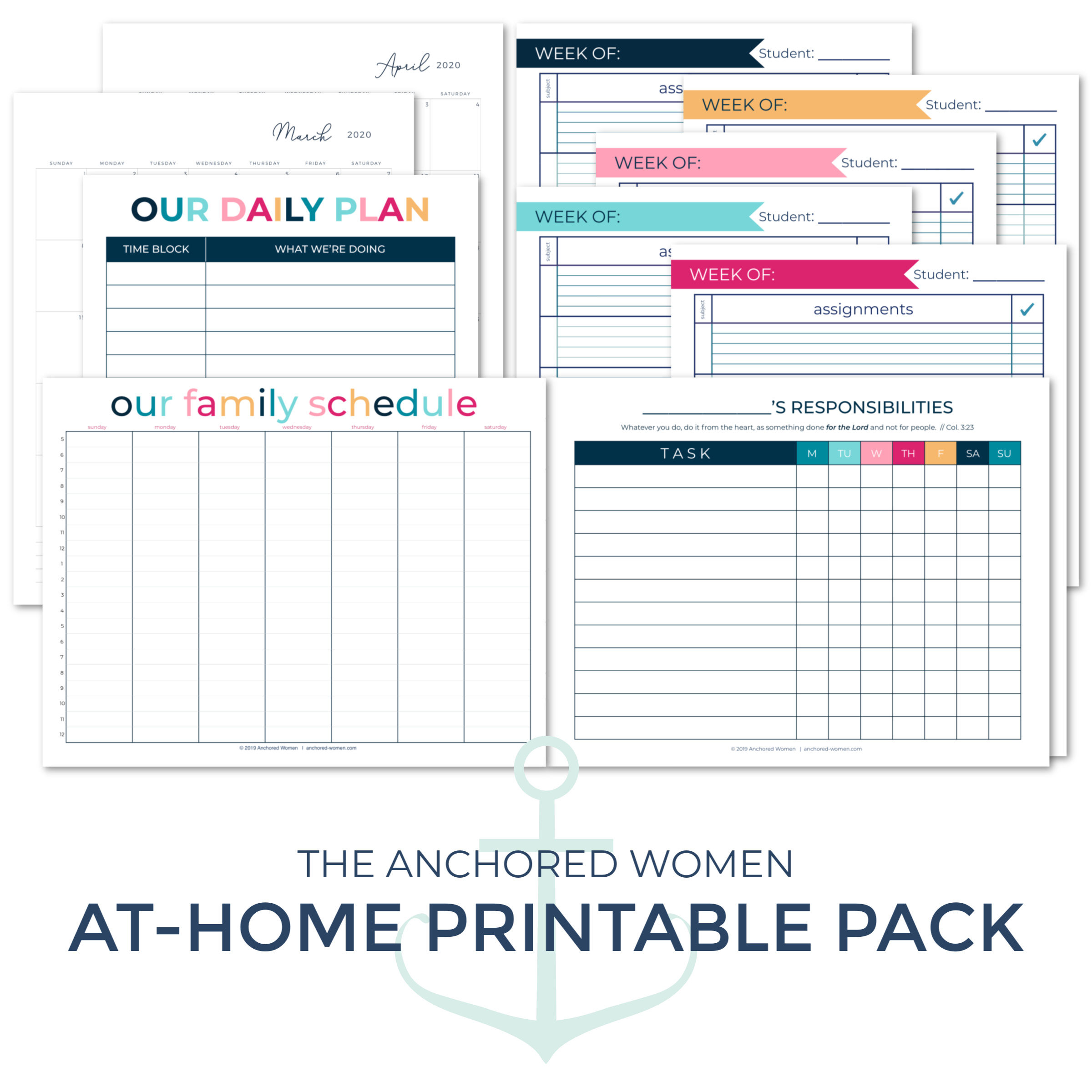 Download your free At-Home Printable Pack!