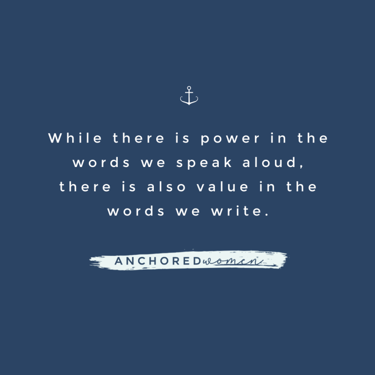 How to get started with writing out your prayers