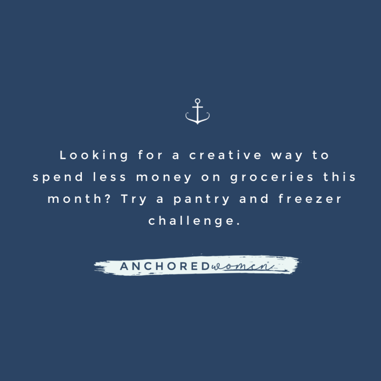 One Simple Way to Spend Less on Groceries this Month