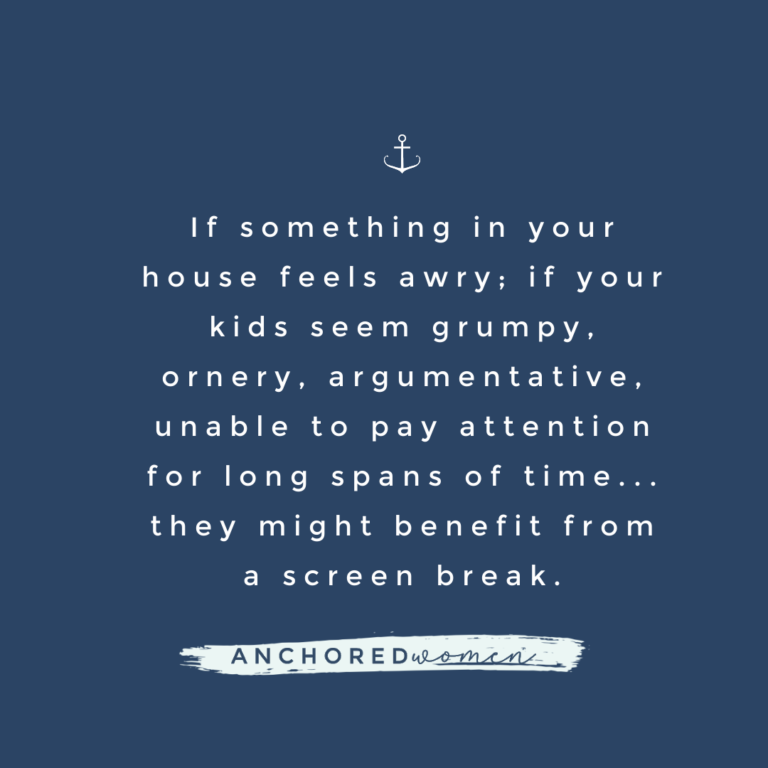 Could Your Kids Benefit From a Screen Break?