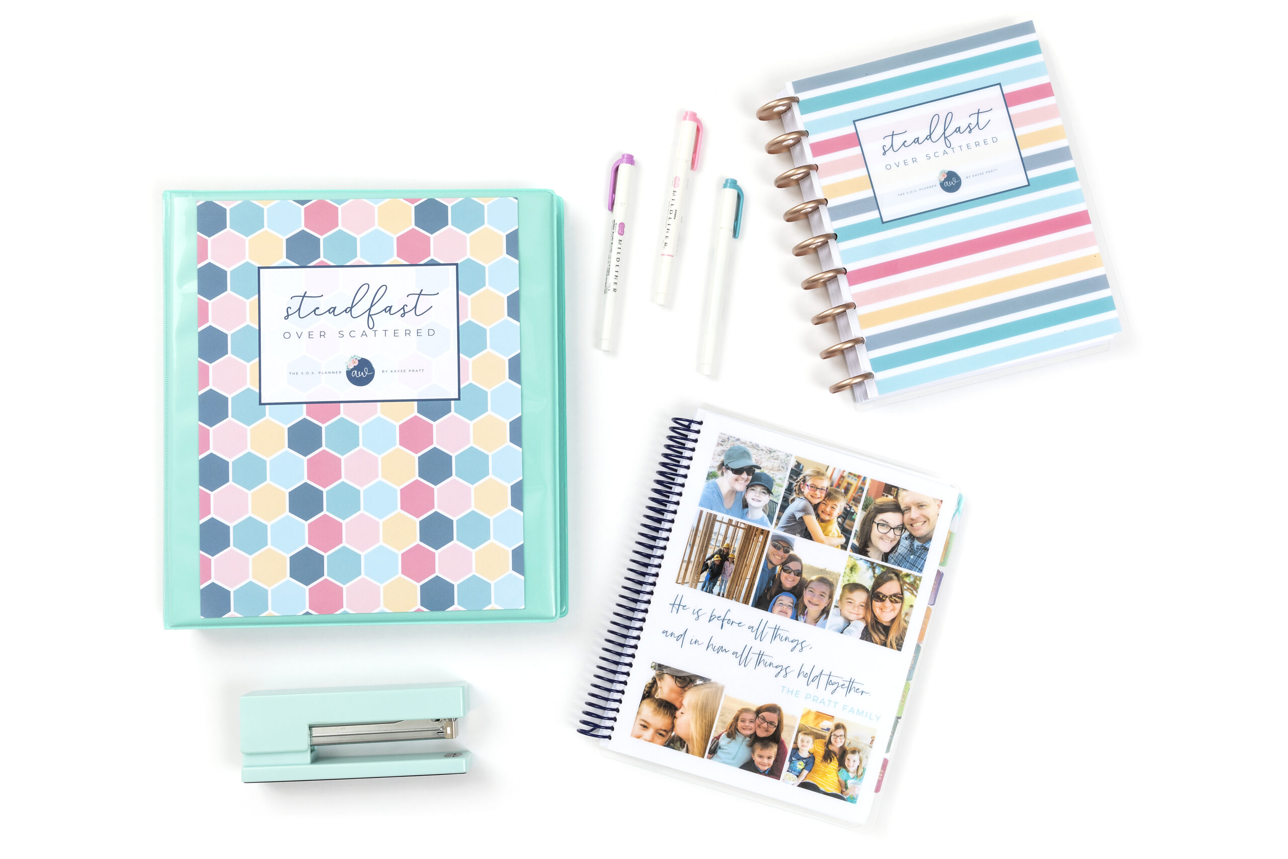 How To Bind A Printable Planner Anchored Women