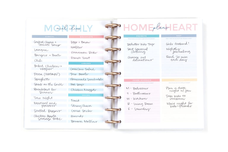 Plan With Me: Peek Inside My Monthly Planning Process!