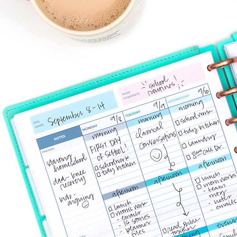 What to do when your planner stops working for you…