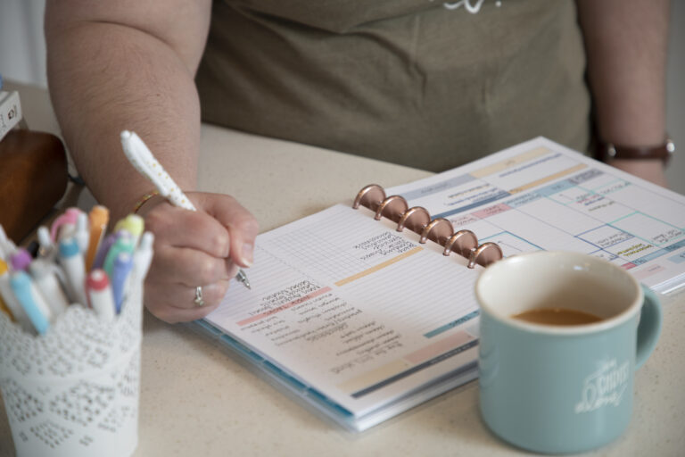 How I Plan My Days in the S.O.S. Planner