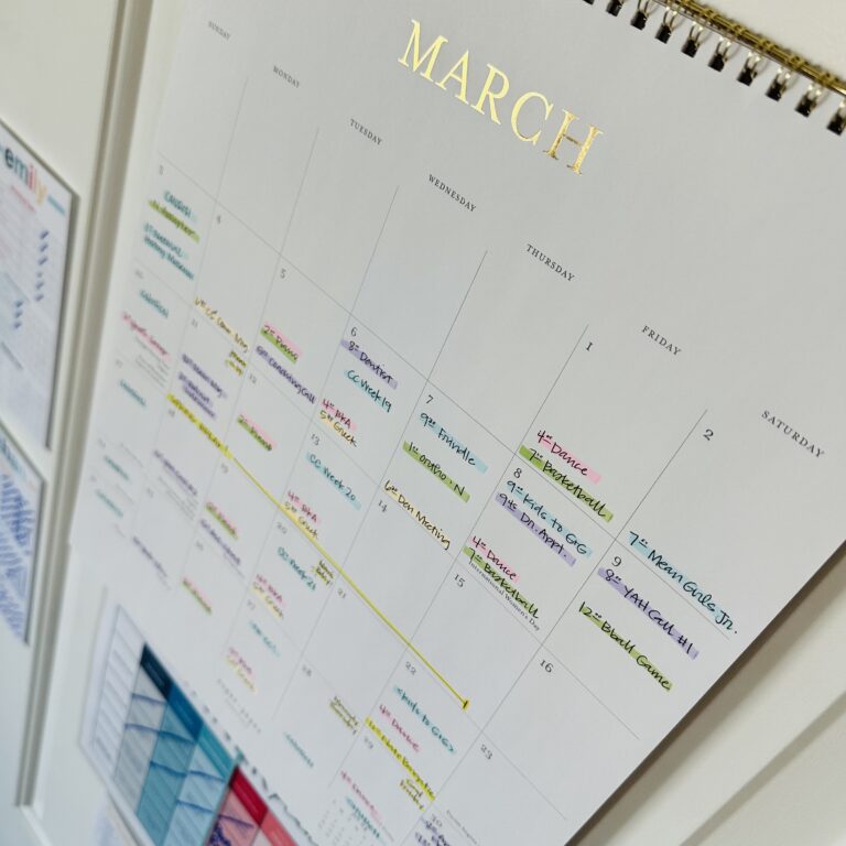 How to Master A Chaotic Schedule