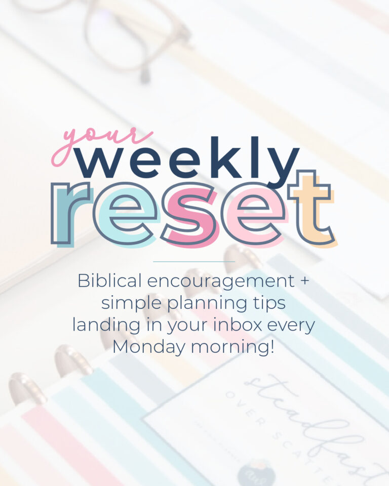 Your Weekly Reset | Vol. 13