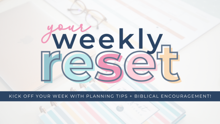 Your Weekly Reset | Vol. 11