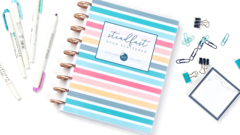 How I Trim My Planner Pages to Size